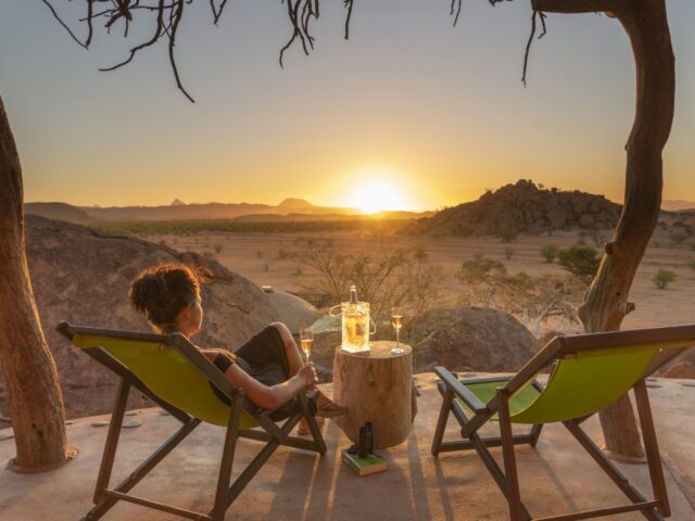 Enjoy the view - Sundowner at Kipwe