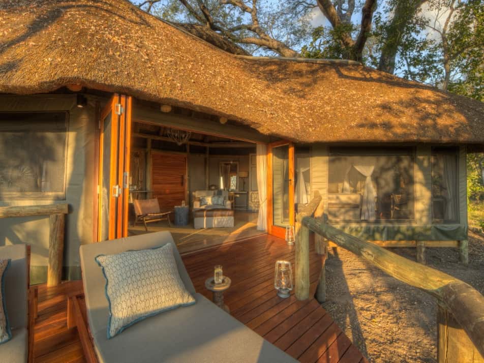 Camp Moremi - Guest Room Exterior