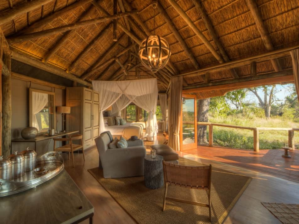 Camp Moremi - Guest Room Interior