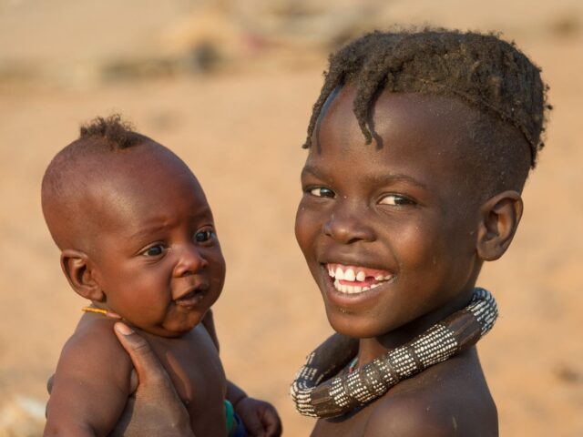 Serra Cafema Camp - Himba Children