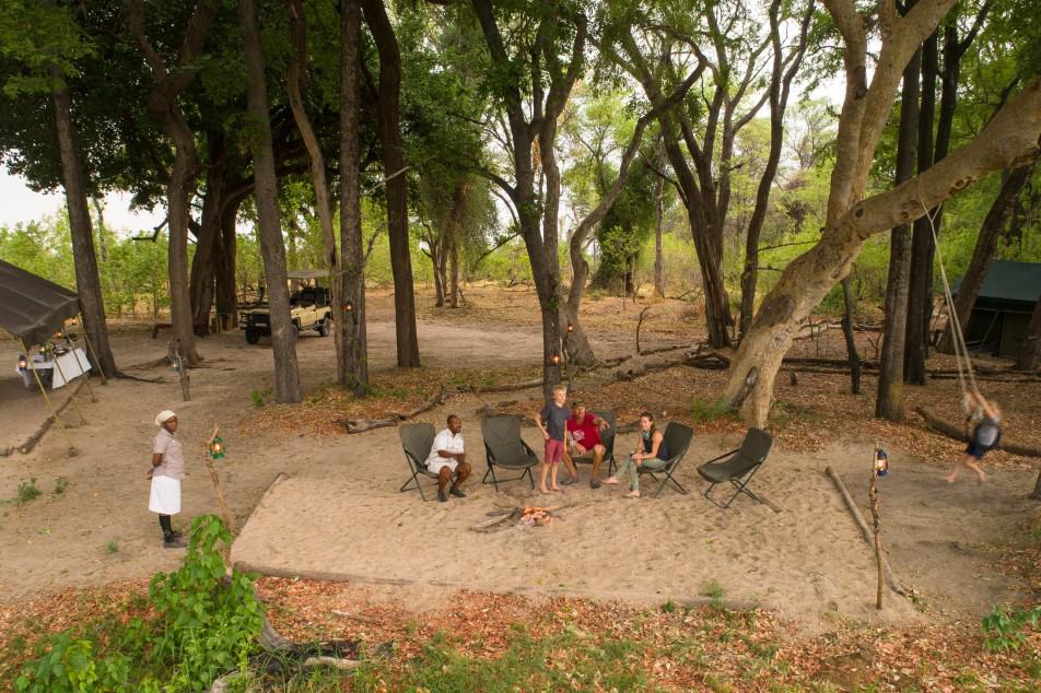 Camp Fire - Young Explorers Okavango Delta Private Concession