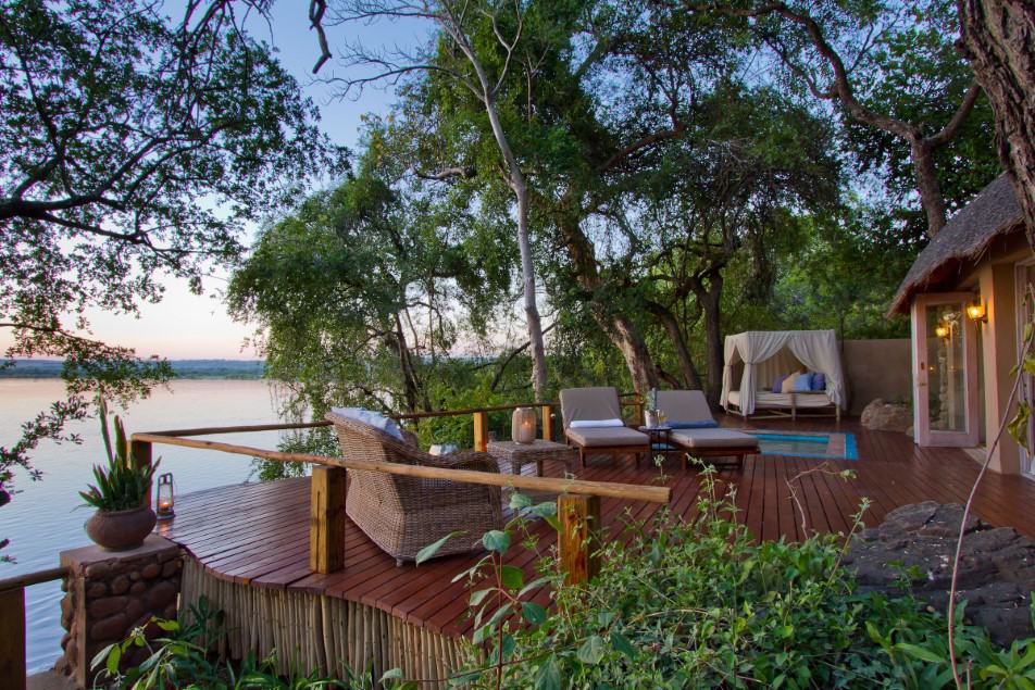 Honeymoon House at Tongabezi Lodge