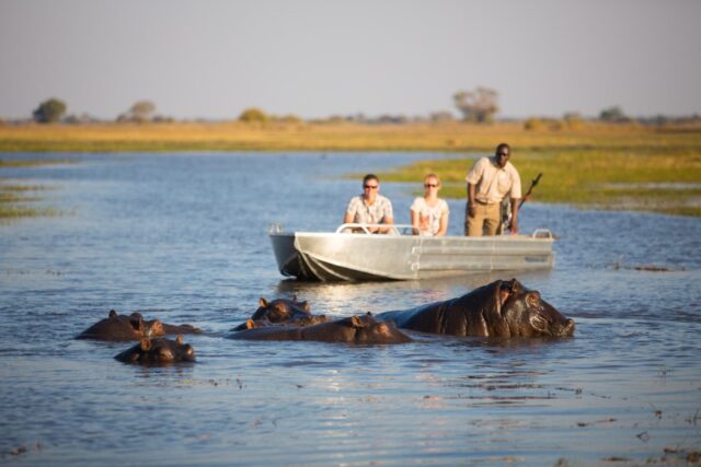 Boating near Shumba - Zambia