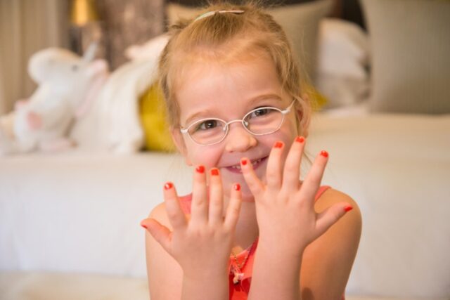 Kids at the Spa - Girls Mani and Pedi (4 years and older) – join mom back at the hotel to spend some girly time together