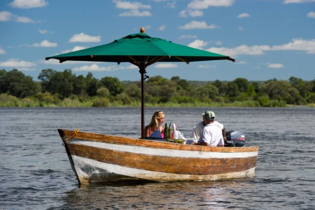 Cruise on the Zambezi River at Tongabezi Lodge