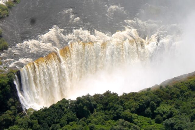 The mighty Victoria Falls