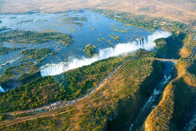 Aerial View - Victoria Falls