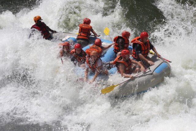 Victoria Falls - Water Rafting