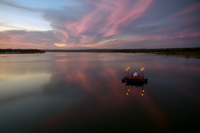 Sampan Dinner on the Zambezi